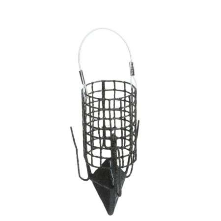Metallic feeder X-Feeder ME Bullet Kraken M Grid, Army Camo color, 50 g, 35 ml