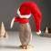Polystone souvenir "Raven in a red cap with a bomb and a scarf" Bluevka 45x7.5x8 cm
