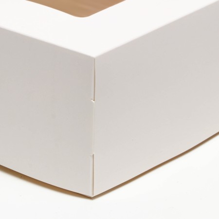The box is folding, with a window, white, 15 x 10 x 7 cm, set 10 pcs.-2