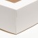 The box is folding, with a window, white, 15 x 10 x 7 cm, set 10 pcs.