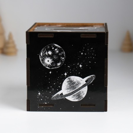 Piggy bank Cube "Miracles" 10x10x10 cm-2