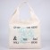 Shoper bag "Flowers", 40 × 35cm, beige color
