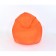 Maxi-Maxi chair, diameter 100 cm, height 150 cm, orange color