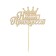Topper for a cake wooden "Our princess"