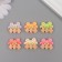 Decor for creativity plastic "Chamomile after a fence" set 6 pcs 2.5x2x1 cm