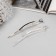Invisibility for hair "Kalie" (set 2 pcs) arc, 6 cm, silver