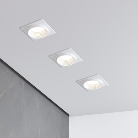 Building Lamp Elektrostandard, Senso, 90x90x30 mm, GU10, white color-1