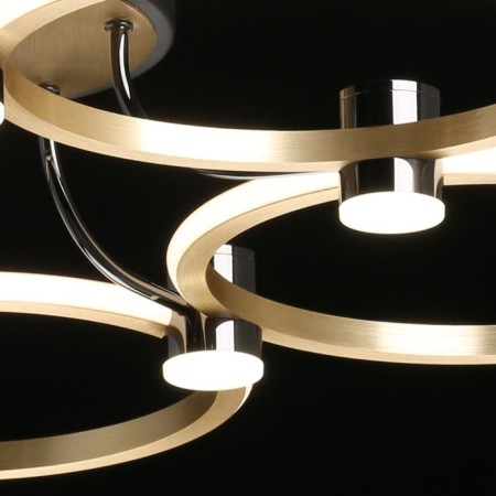 Valter chandelier, size 85x16x85 cm, 77W 10XLED IP 20-6