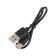 Portable column F68, 5 W, 600 mAh, backlight. Micro SD, blue
