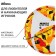 Ball football Minsa Futsal Club, PU, ​​hybrid stitch, size 4
