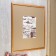 Photo frame pine С24 oak 50x60 cm (plastic screen)