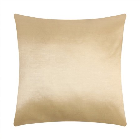 Decorative pillowcase economy and I am beige color, 40 x 40 cm, polyester