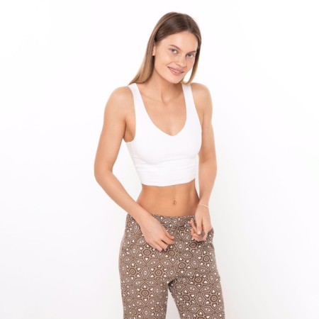 Women's pants, beige color, size 46-2