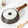 Granit Ultra pan, D = 22 cm, removable handle, anti -stick coating, black color, Mix handle