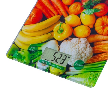 Libra kitchen Maunfeld MKS-519G03, electronic, up to 5 kg, drawing "Vegetables"-2