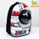 A backpack for carrying animals "London", with a viewing window, 32 x 25 x 42 cm