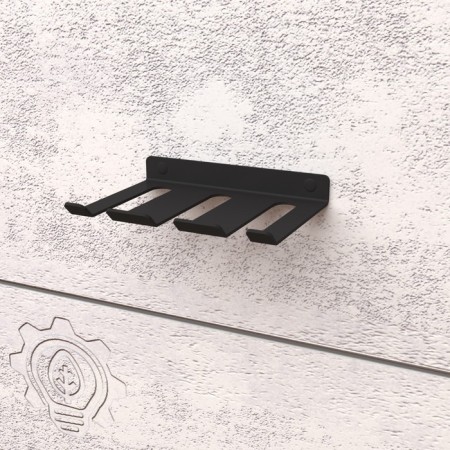 Storage holder for skewers with 6 items, wall, black-2