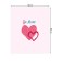 Great tablecloth "Be mine", rectangular, Saten, size 120x145 cm