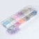 Sparkles for decor, 12 cells, small, multi -colored