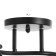 Chandelier "Edott" 2he27 40W Black 43x15x25 cm Bayerlux
