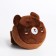 Lightning purse, brown color