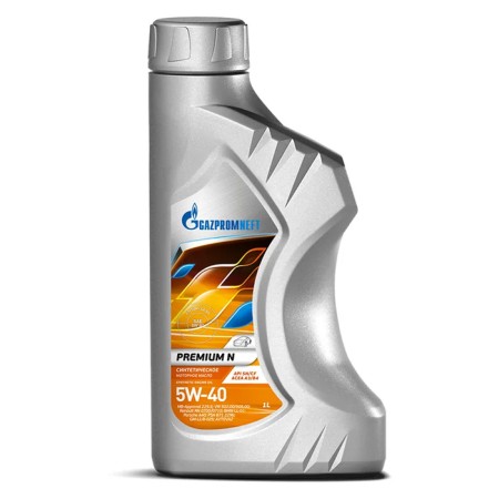 Motor oil Gazpromneft Premium N 5W-40, 1 liter