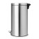 Brabantia Classic garbage bucket, two -section, with a pedal, steel color, 2x20 liters