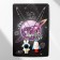 Kulons "Demetrines" rocket and astronaut, colored in silver, 40 cm