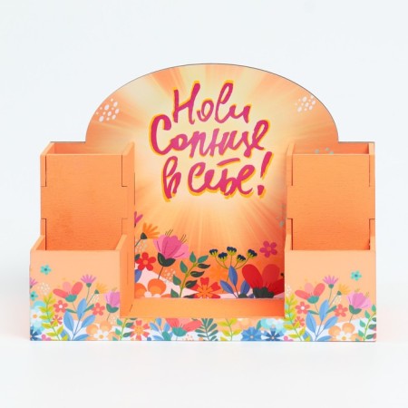 Organizer for the Chancellery "Those the Sun in itself!" 20x15x10 cm-2