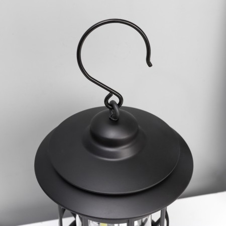 Night Light LED 5W USB AKB Dimmer Black 11.5x11.5x16.5 cm Risalux-4