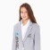 Jacket for a girl, color gray melange, 134-140 cm (size 38)