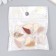 Busina Plastic "Coffee aroma. Heart. Half" Gloss Mix 2.3x2.4x0.9 cm