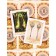 Tarot "Mirror of Fate", fortune -tier cards 13.5 x 8 cm, with instructions