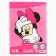 Set "Minnie Mouse" A4: 10 liters of color unilateral cardboard + 16l color bilateral paper