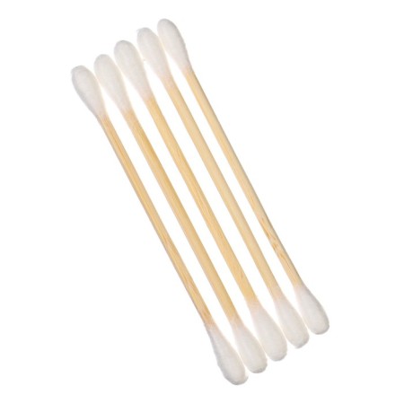 Cotton buds. Package 300 pcs., Tip - classic, cotton/bamboo (stick)-4