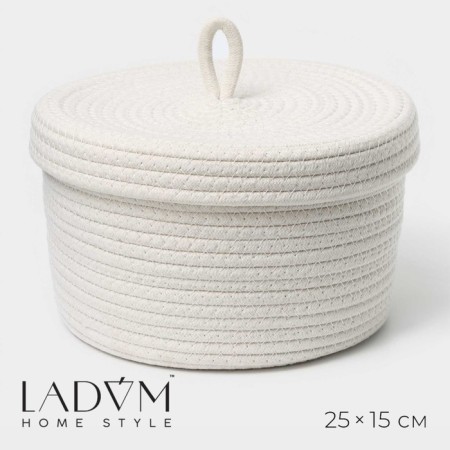 BALL BALL WISH LADOOM “BALL”, 25 × 25 × 15 cm, white color, white