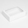 The box is folding, the lid is, with the window, white, 25 x 18 x 6.5 cm,