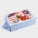 The prefabricated box - Santa Claus and Snow Maiden, 18 x 28 x 10 cm, New Year