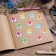 Paper stickers of the grades "heart", 10.5 x 18 cm