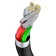 Cable Baseus, Type -C - USB, 6 A, 66W, TPE braid, 1 m, black