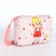 Bag's bag with a zipper "chosen", pink color