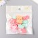 Decor for creativity Plastic "Marshmallow Kosichka" mix 2.2x1.5 cm