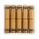 Remote holder for plates, 12x25 mm, color gold, set 10 pcs.