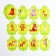 Cards on the ring to learn English “Who lives in the forest?”, 20 cards, ring, 3+