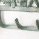 Hooks decorative cast iron "Underwater World" Green Patina 15x29x3 cm