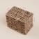 Sima Home straw's manual weaving, 12x8x8.5 cm, rectangular