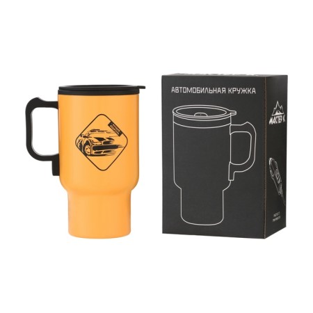 Thermal circle, 450 ml, car "best driver", saves heat 4 hours, 12 x 17 cm-2
