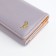 Women's wallet on magnets, lilac color