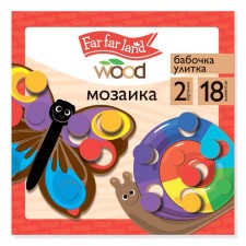 Wooden mosaic 