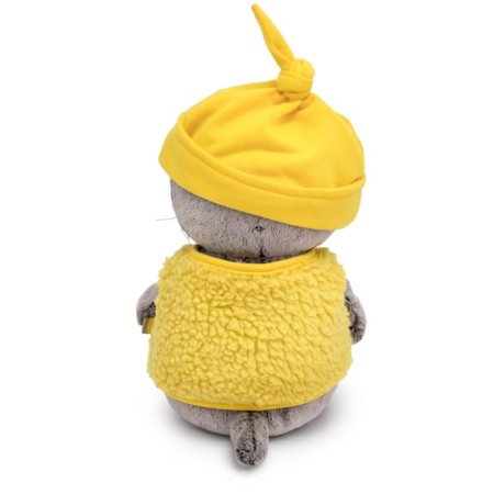 Soft toy "BABY BABY in a hat and fur vest-2